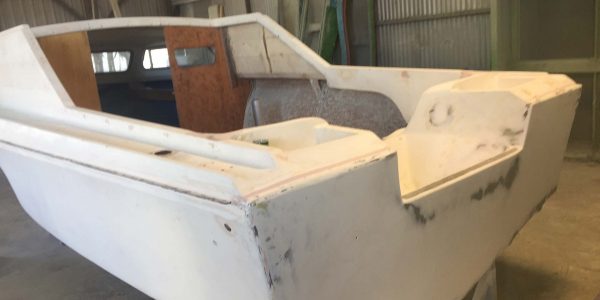 Fibreglass Boat Repairs And Transom Replacement In Brisbane Aus